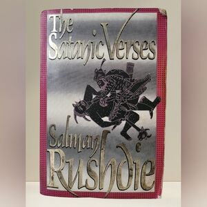 First American Paperback Edition of  The Satanic Verses by Salman Rushdie.